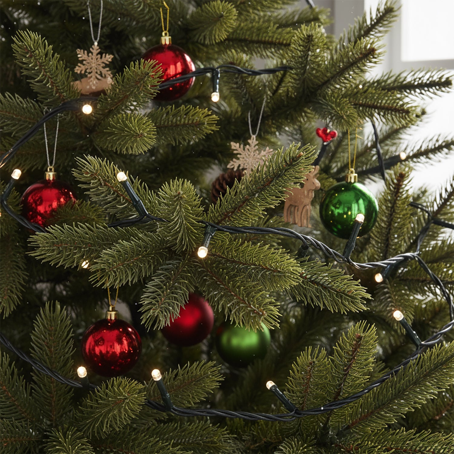 DICTROLUX - Catena Luminosa 500 LED Bianco Caldo Soft MiniPearl 12,5 metri